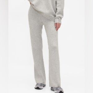 Gap Cashsoft Heather Gray Sweater Boot Sweater Pants Small